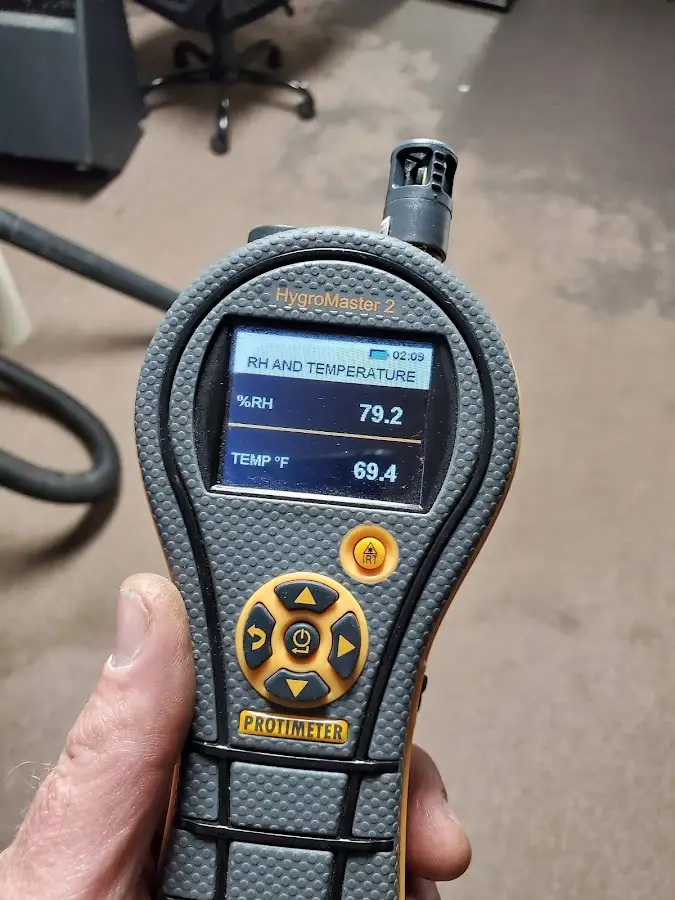 Moisture meter humidity assessment for Mold Remediation & Removal in Kansas City